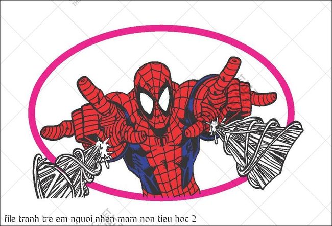 file tranh tre em nguoi nhen mam non tieu hoc 2